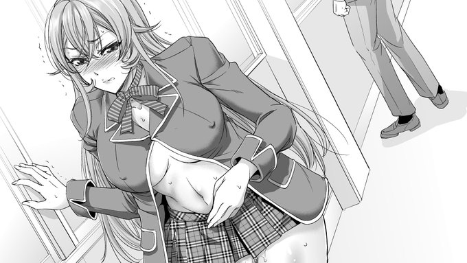 #食戟のソーマ #薙切えりな 同人の合間にやったコミッションです。設定では試合に負けたえりなが罰として学校で排泄管理&露出命令されてる・・・というものです 