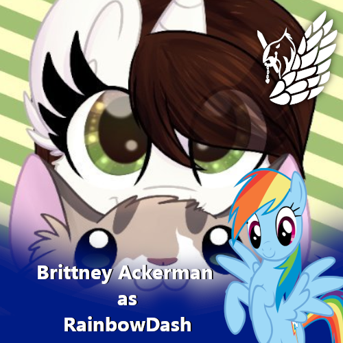 And we have the returning and super kind and wholesome and awesome champion  @LBRCloud returning as Rainbowdash! She absolutely NAILED it in this one and I am proud to be her friend! I adore her! ;3; <3 You rock! And please, stay amazing and beautiful as you are!