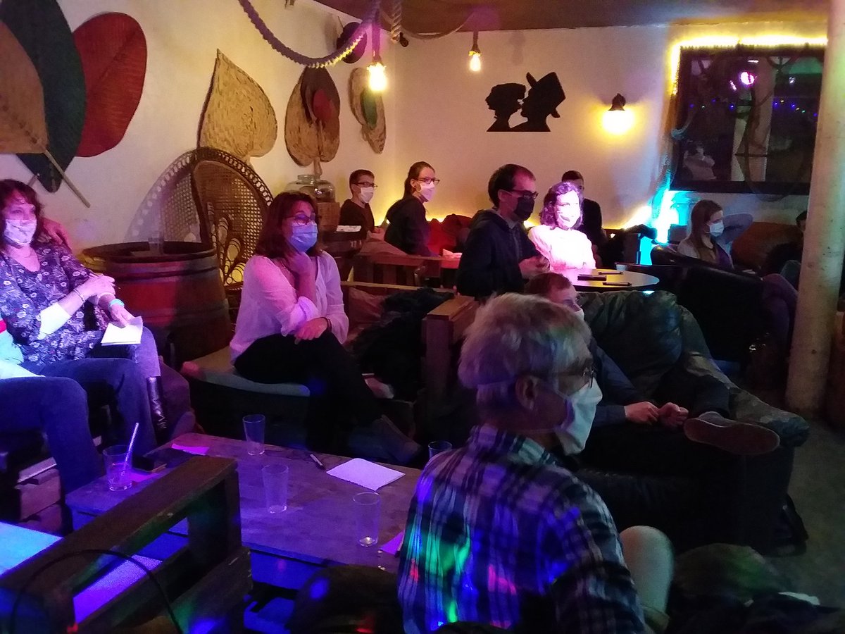 INRAE_Nancy's tweet photo. Ce soir Jonas et Irénée sont les orateurs de la restitution #ForetSphere #Nancy (les forestiers de moins de 40 ans). On parle @ci_ticks sciences citoyennes et prévention des maladies à tiques. Au bar la #plantation avec tous les gestes barrières. https://t.co/zo9cPuyjSx