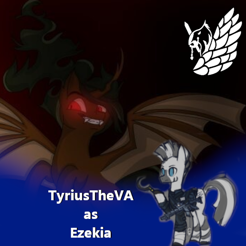And let me tell you aswell, I am so glad to have discovered  @tyriustheva and it's a great honour & pleasure to have him voice Ezekia the Zebra!make sure to support him! <3