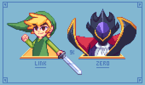 PIXEL ART- Link(Zelda)