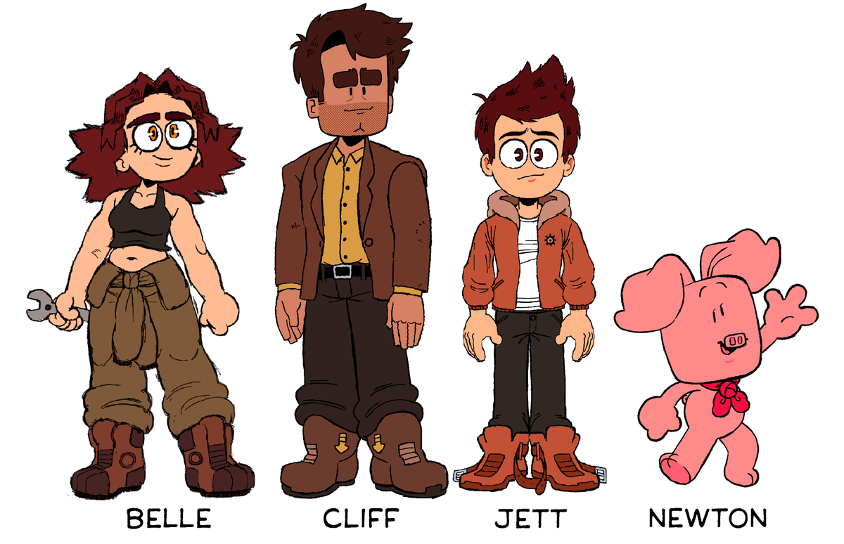 Hey its #PortfolioDay!
Hi! My name is Noah and I'm a mixed Puerto Rican American Animation student!
I draw a lot of cartoony characters and make comics on the side!
Looking for a Summer Internship for 2021!
?https://t.co/gkqNF95Cuo
✉️eagletoons@gmail.com
My reel is down below!