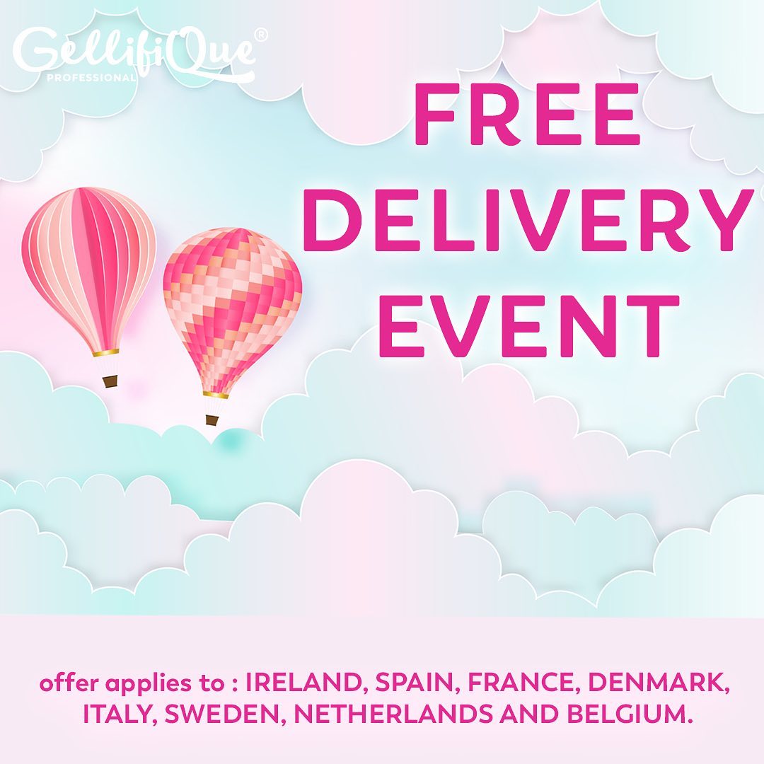 Spend 200 and receive free delivery  
Shop now: gellifique.co.uk