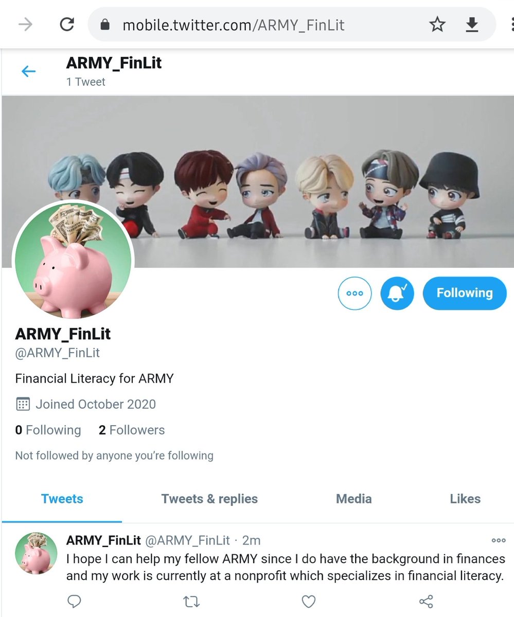 A few new services since yesterday! Finance and Accounting ARMY -  @ARMY_FinLit Musician ARMY -  @MusicianArmys07 More on the works!   #BTSARMY  @BTS_twt