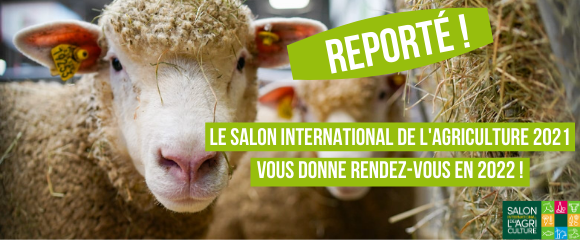 Face aux conséquences de la pandémie de #COVID19 impliquant restrictions, obligations et contraintes pour la tenue d’événements et de salons, le #SIA2021, qui devait se tenir du 27 fév. 2021 au 7 mars 2021 est reporté sur l’édition 2022. cutt.ly/qgsafUS