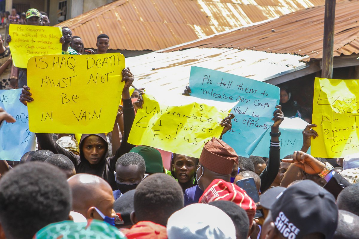 We also spoke with our children in Ogbomoso. We assured them that their agitations were not unfounded. But that we needed to remain peaceful even in protest. We assured them that we were doing all in our power to attack the root cause of these protests.