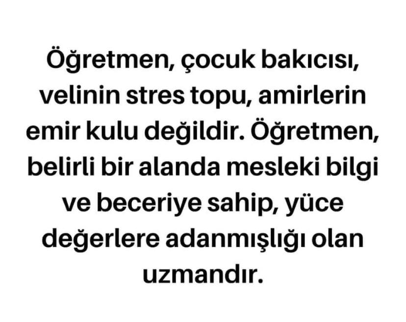 #öğretmen