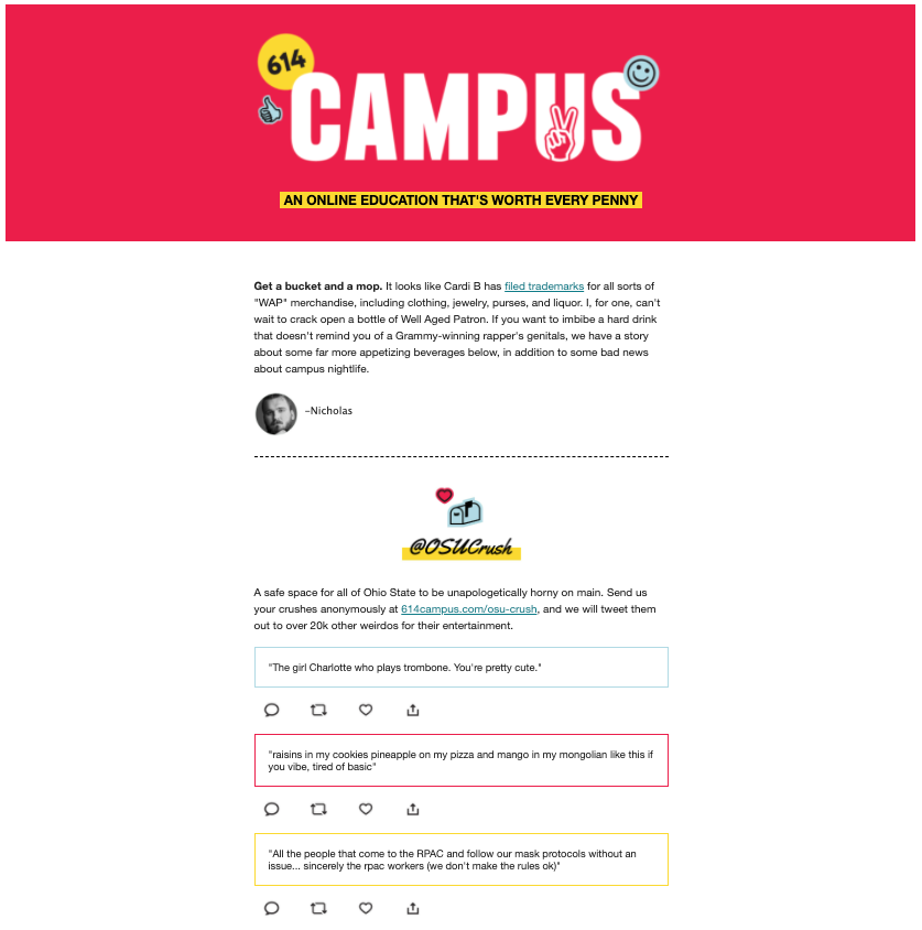 614 Campus (formerly 1870) tweet media