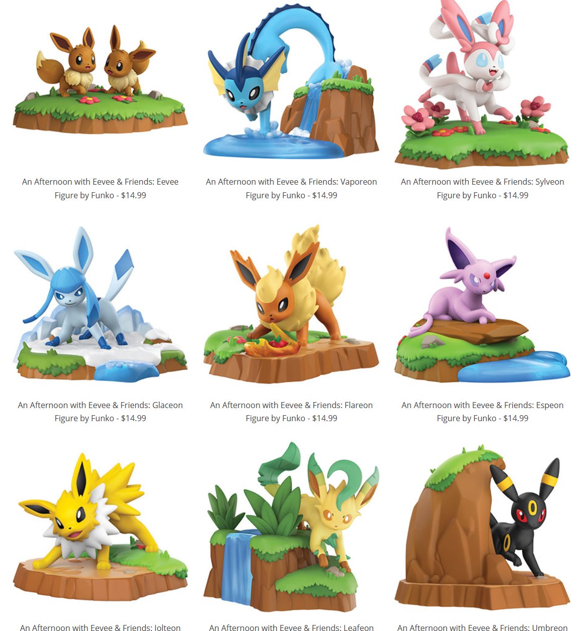 funko pop eevee and friends