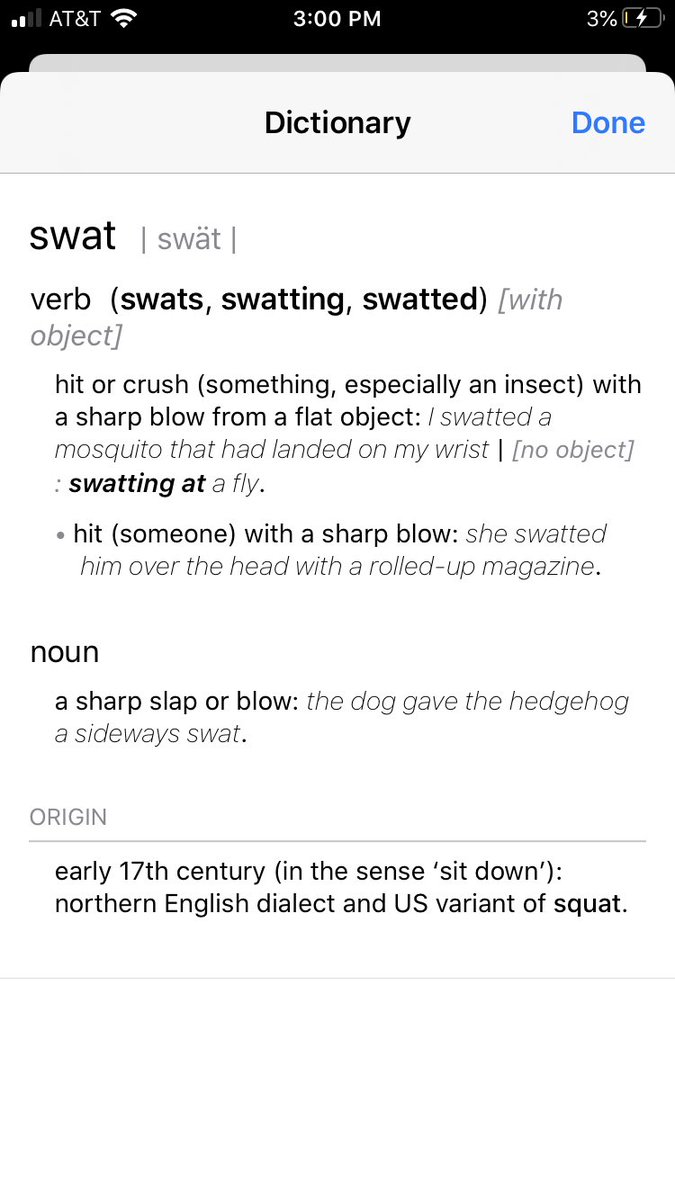 oluseun_akin1's tweet photo. SWAT teams are known to be dangerous and sometimes deadly. Even the dictionary agrees. The rush to name SARS SWAT is a call for concern. Donβt fall for it #EndImpunity #SARSISSWAT #NotoSWAT #SARSMUSTEND https://t.co/TD6dHHYLDg