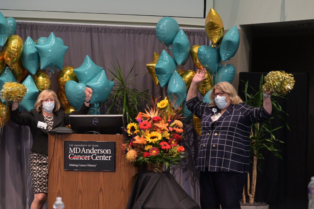Today Dr. Jeanette Erickson - Chair of the Commission for the Magnet Recognition Program- called to share our achievement of our 5th Magnet designation. Across MD Anderson 4400 nurses and over 22,000 staff beamed with pride. Great teamwork, patient care &amp; outcomes. Thanks 2All !