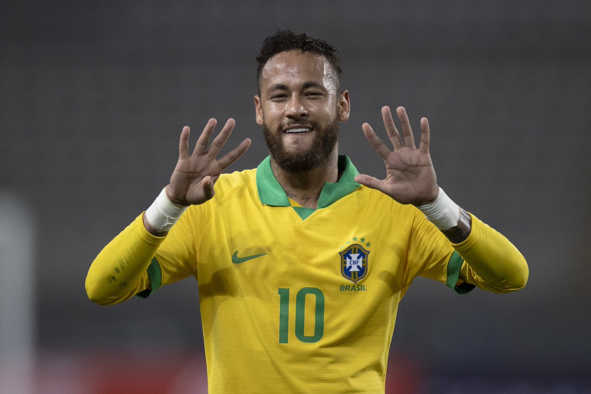 Legend! 

Neymar 62 gols with the Seleção! 

📸 Lucas Figueiredo / CBF