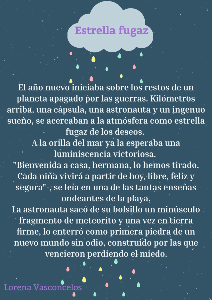 #Minificción para las niñas 💜