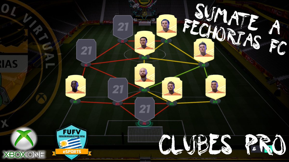 FechoriasCF's tweet photo. Finalizada la segunda temporada Fufv, el equipo continúa firme para encarar otro año de competiciones en #FIFA21 
Estamos en busca de nuevos fichajes que quieran sumar al equipo: 
Posiciones en busca: Extremo/Delantero con experiencia, central con experiencia, arquero.
#VamoFech https://t.co/VhqixRx52D