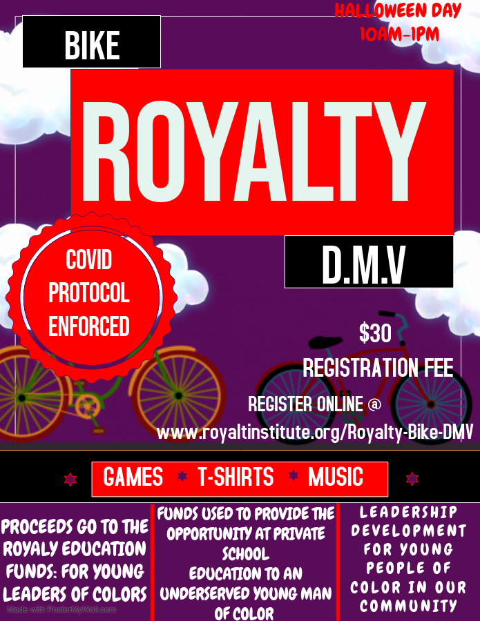 CoachC_Wade's tweet photo. Come Join us for a great cause. It is going to be a great day of fun
Register below
https://t.co/34g7siDe8S
#LiveRoyal #LoveRoyal #RoyaltyForever #CommunityProgramming #Educationreform #covidsafe #Halloween2020 #DMVHALLOWEEN #halloweenevents https://t.co/p1O1FLCZtC