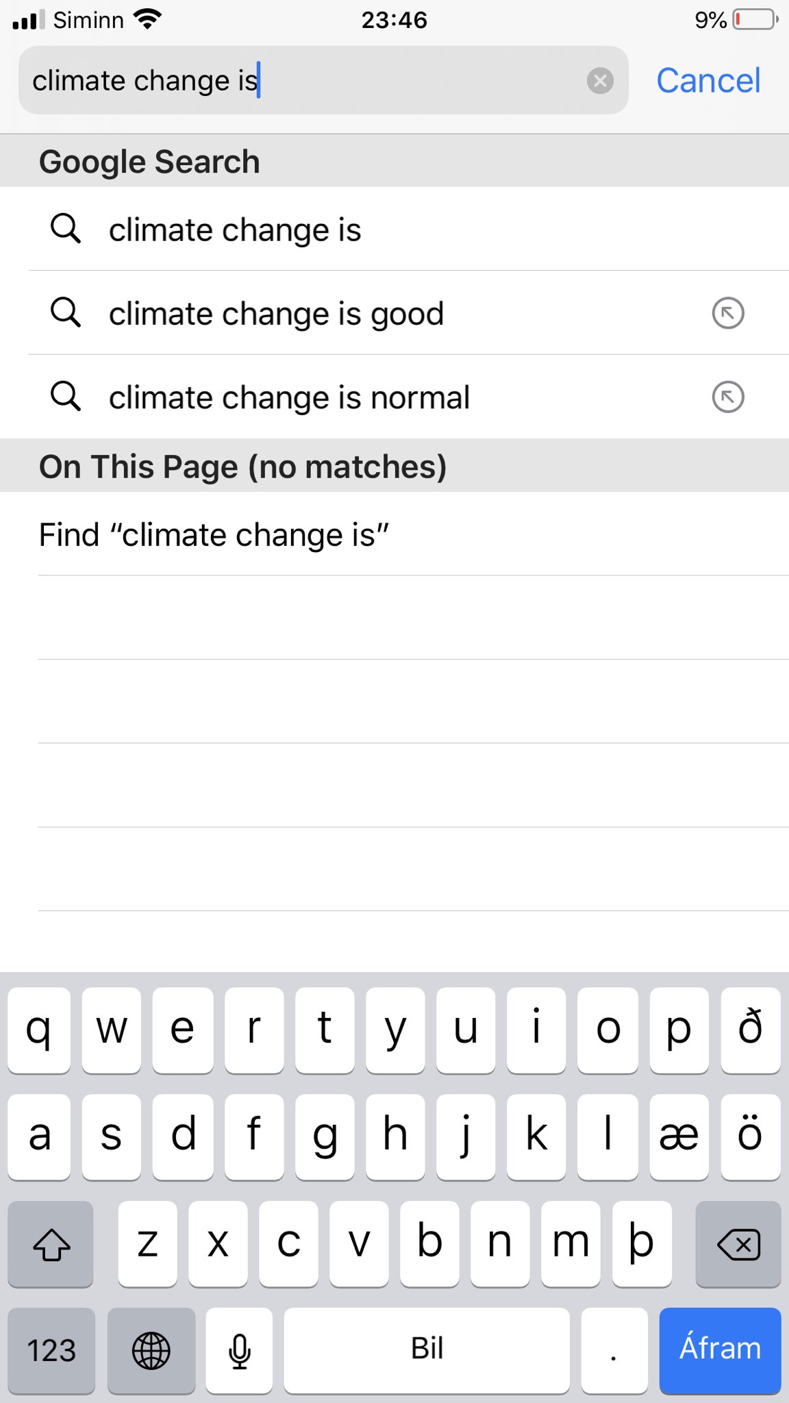 Andri Snaer Magnason Hey Google Why Are These My First Natural Clicks When I Google Climate Change
