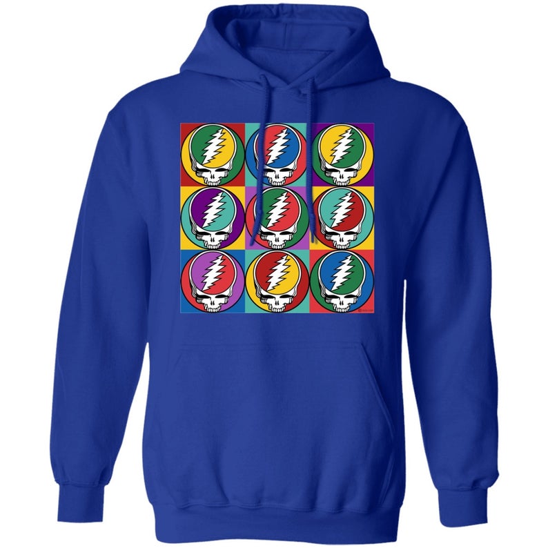 GratefulTortuga's tweet photo. Warhol Stealie Hoodies &amp; Tie Dye T's 
NOW Available on our Etsy Shop
https://t.co/nAsnyxvBHu
#GratefulDead #Stealie #SYF #StealYourFace 
#NotFadeAway #GratefulTortuga https://t.co/aIbIb5s81D