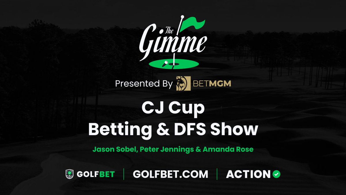 Want to win a @GolfBet hat?
Simply reply with your favorite bet for The CJ Cup to the tweet below ⤵️
Want to buy a hat of your own? Visit our store: https://t.co/XUsgOnK2Qf