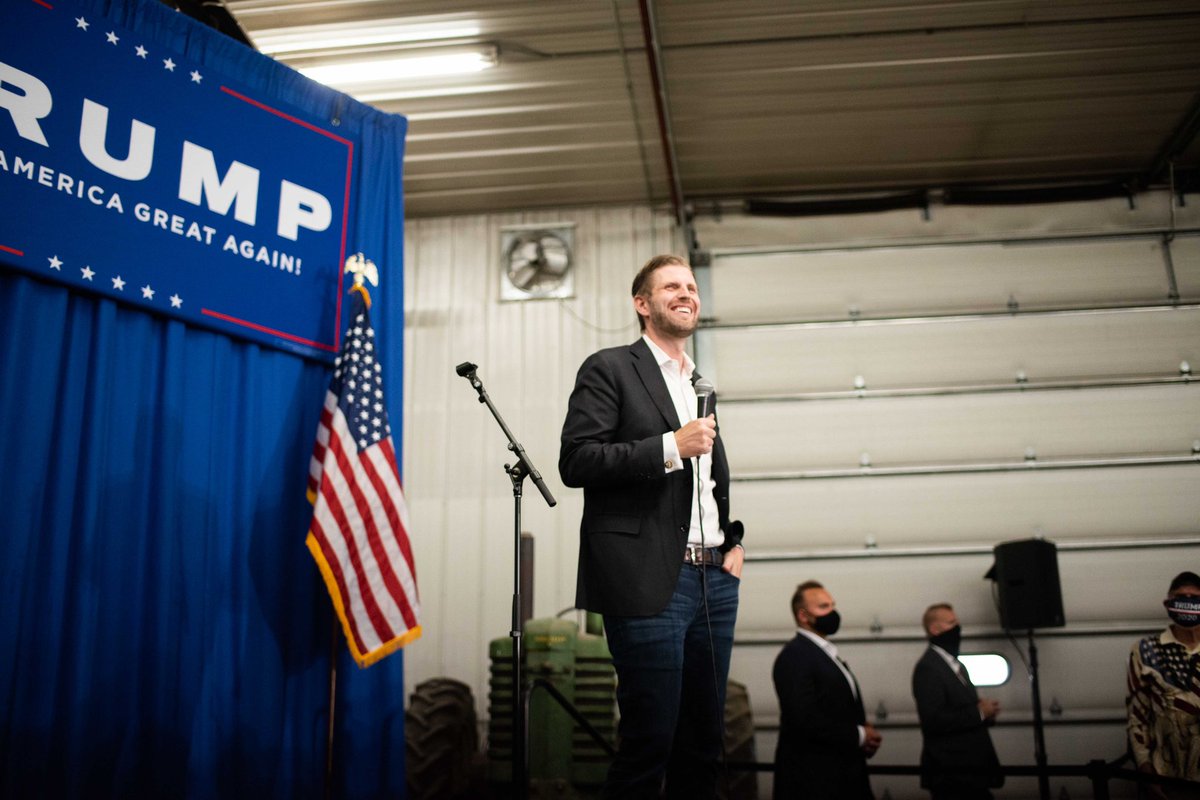 Ken Farnaso On Twitter Erictrump Closed Out The Night With An Amazing Crowd In Northfield Minnesota These Folks Are Ready To Deliver A Win For President Realdonaldtrump In 3 Weeks Https T Co A7ivljgjxi