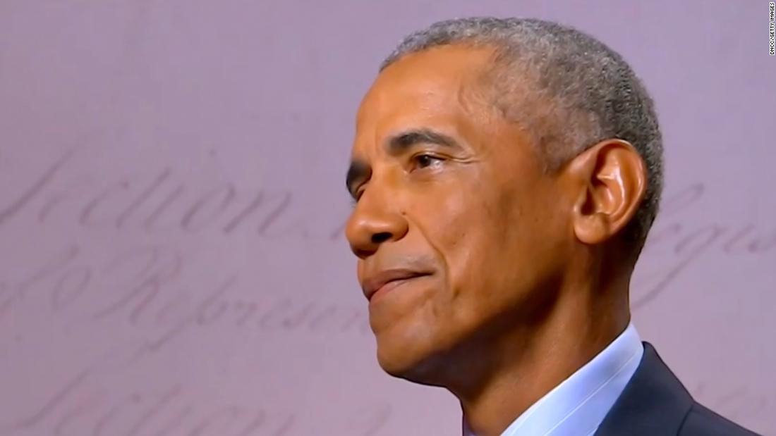CNNPolitics's tweet photo. NEW: Former President Barack Obama to hit the campaign trail next week for Joe Biden in the final stretch https://t.co/nwEXCT8C6X https://t.co/iyUJCS9Gxa