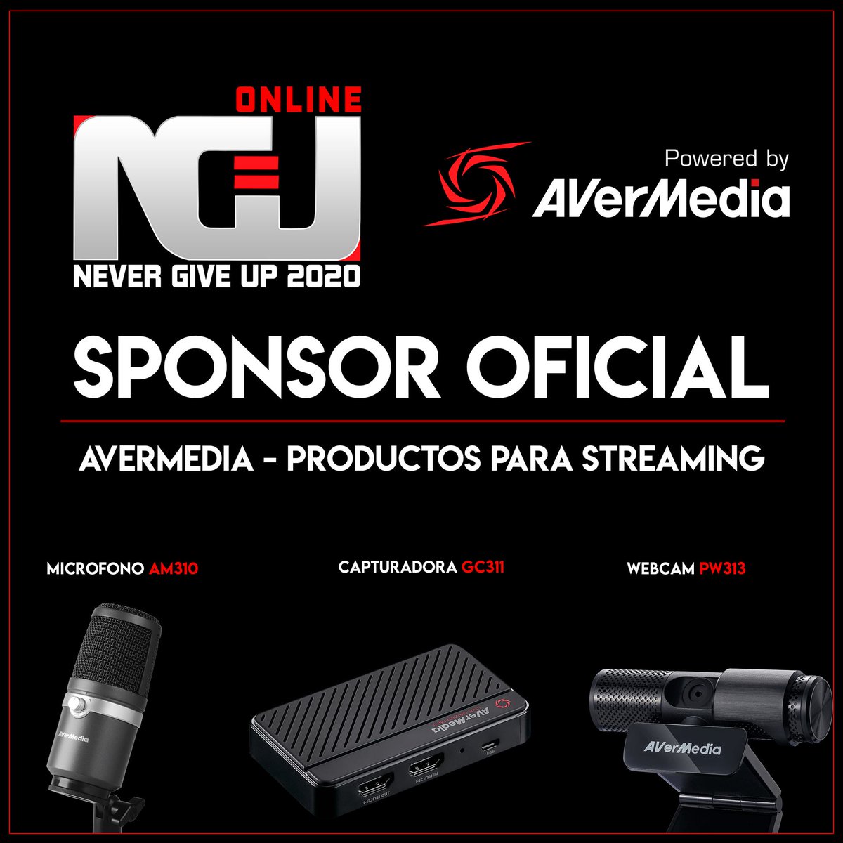 f2gcl's tweet photo. Mientras nos preparamos para el último torneo del #NGU2020 les recordamos que el evento está siendo apoyado por @AVerMediaGZLA y su pack youtuber BO3011 con todo lo necesario para realizar streams.
Para más detalles de los productos que ofrece AVerMedia sigan sus redes sociales. https://t.co/TDLLj2DB3E