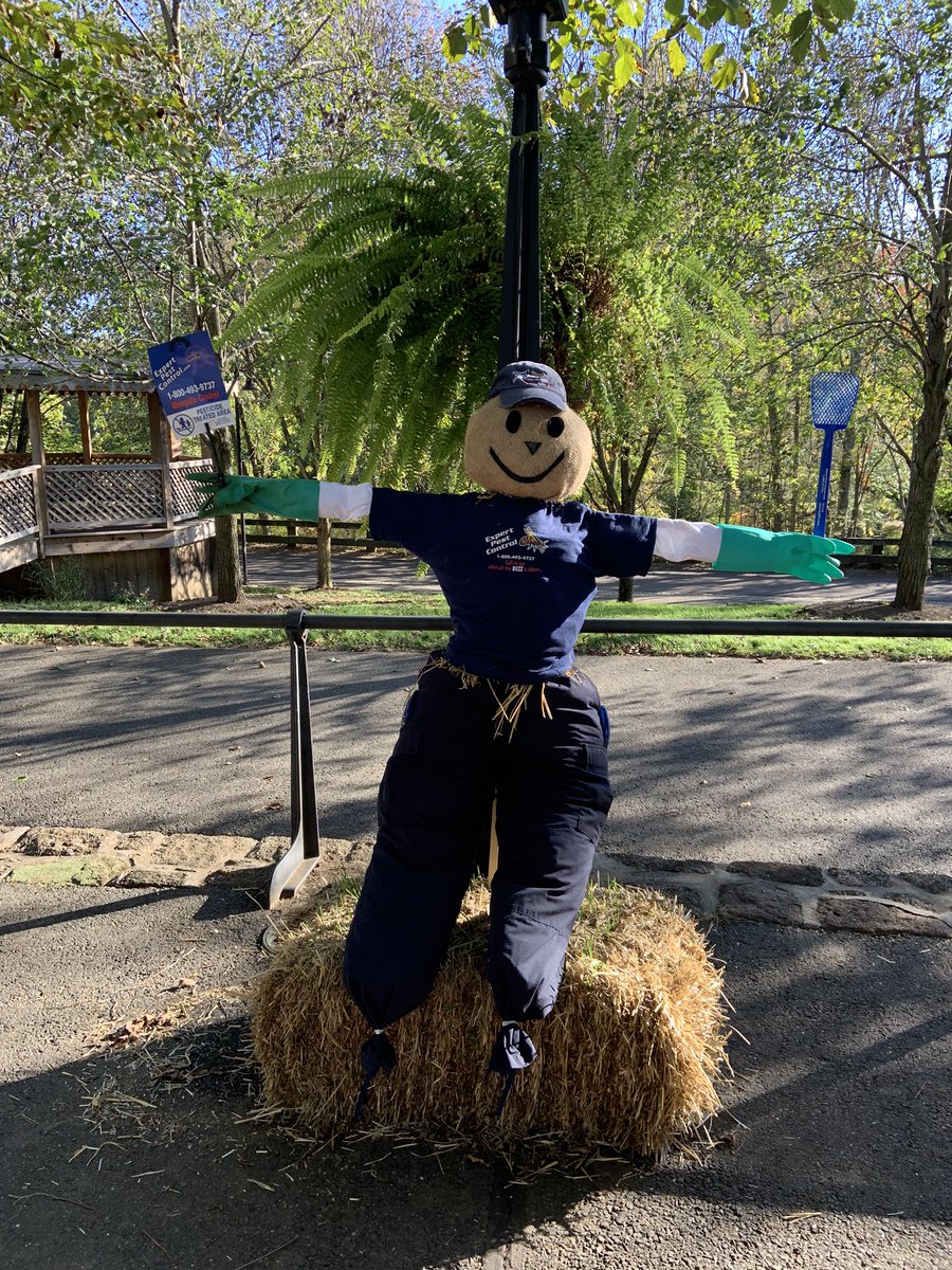 ExpertPestCtrl's tweet photo. Celebrate fall with our Expert Pest Control scarecrow at Histotric Smithville Park!  #celebratefall #scarecrowcontest https://t.co/vQ4FzDtZMH
