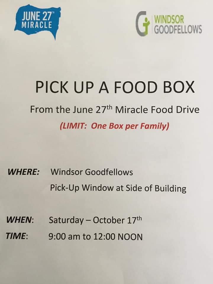Do you know someone that needs this information... #june27thmiracle #endfoodinsecurity