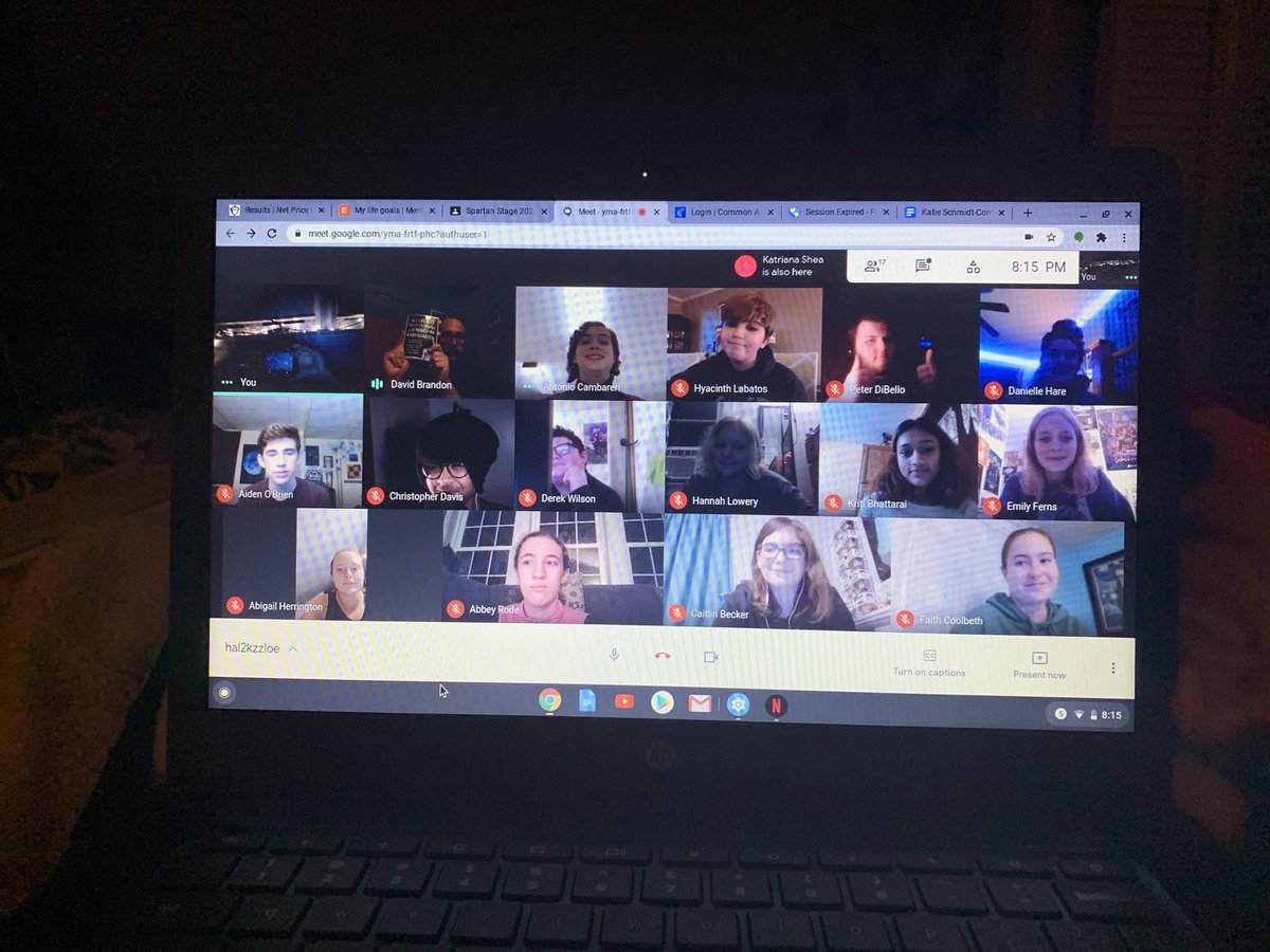 First Rehearsal for Spartan Stages fall play! Even Covid can’t stop theater at ESM! #theaterhappenshere #spartanstage #SpartanPride