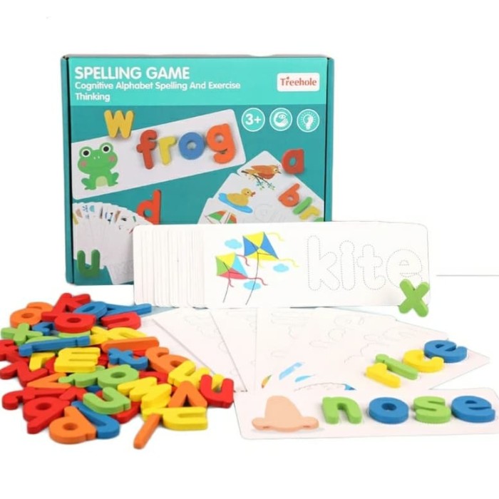 Deskripsi MAINAN EDUKASI ANAK SPELLING GAME / MAINAN EDUKASI MENGEJA KATA
MAINAN EDUKASI SPELLING GAME
Terdiri dari

52 Huruf
28 lembar kartu huruf ( timbal balik )
Bahan kayu

Cocok Untuk usia 3+.
Ukuran kemasan 25 x 21 cm

#mainanedukasi #mainananak #mainanpuzzle #spellinggame