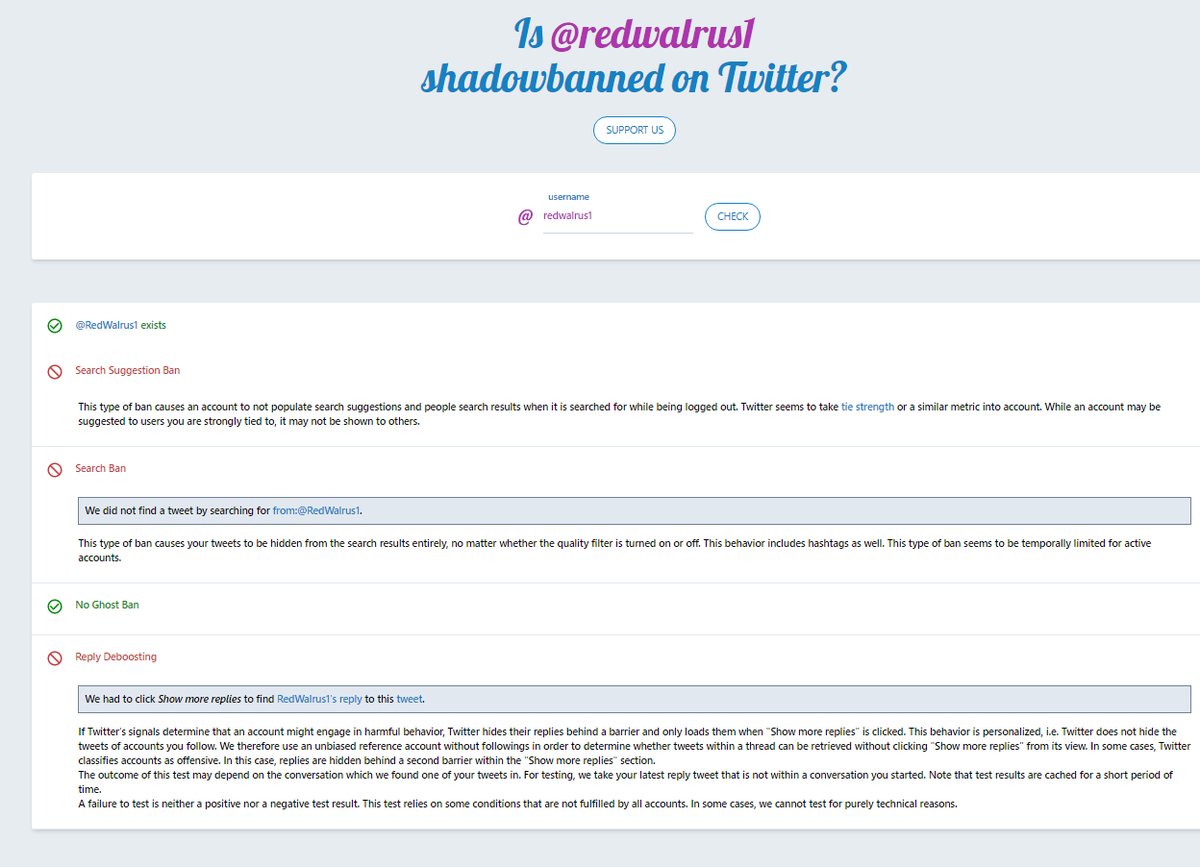 _RedWalrus_'s tweet photo. Is he Shadow banned? Of course he is. Thanks for not #GhostBanning me Twitter you're swell. https://t.co/1XipvAC3OO