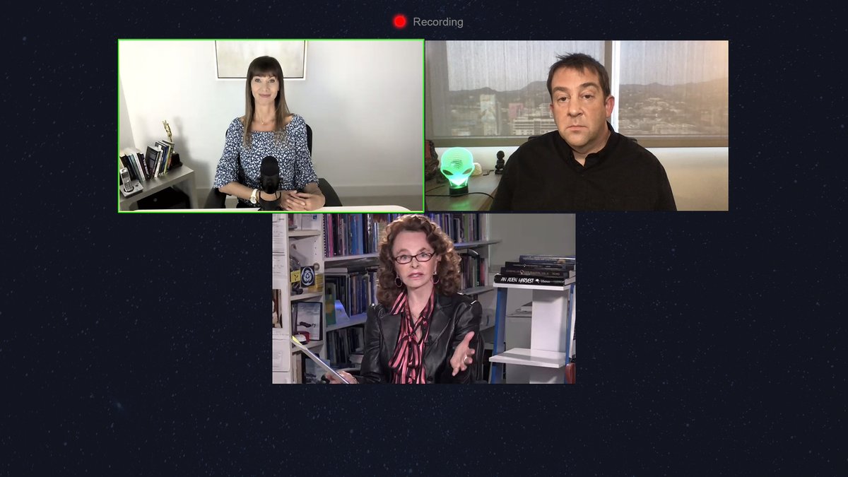 TheAlienCon's tweet photo. Who enjoyed last week's AlienCon Abduction conversation with Linda Moulton Howe and Caroline Cory with surprise guest, Max Thompson? Want to be the first to know about our next event, then sign-up for the AlienCon newsletter at https://t.co/HDVHAqaz7T
#AlienCon #AlienConVirtual https://t.co/LDyvkyKmrQ