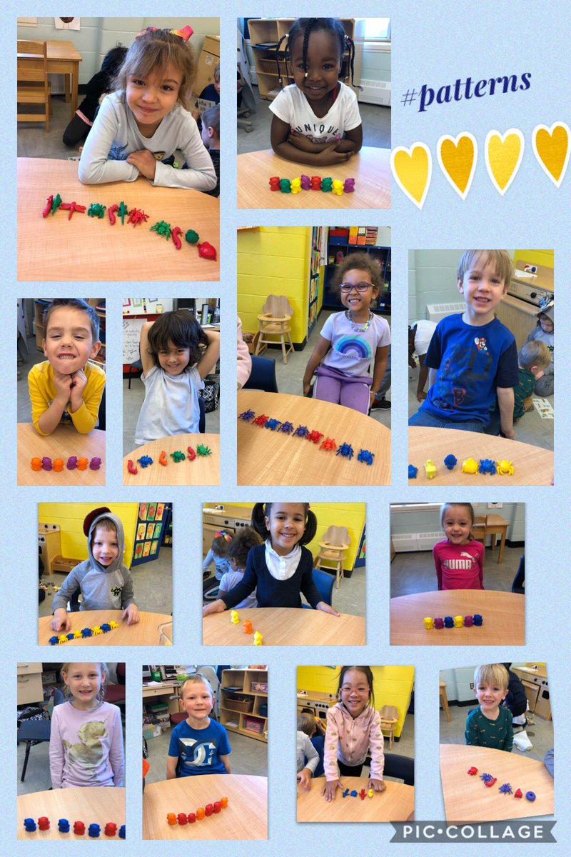 mrsjhayward's tweet photo. We can pattern! So proud to show what they know to their classmates and teacher. #Kindergarten #proudfaces #showwhatyouknow @StTeresasSchoo1 https://t.co/4XOt9TQqk6