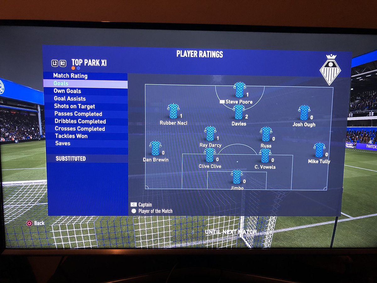JoeU21's tweet photo. A goal in the 90th from Rubber Neck to secure a 5-4 win! Some work to do at the back. https://t.co/gS3uFf7oOd