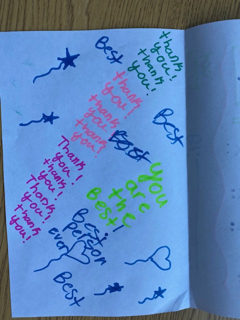 One of our awesome teachers sent these photos in. Thank YOU for all you do.