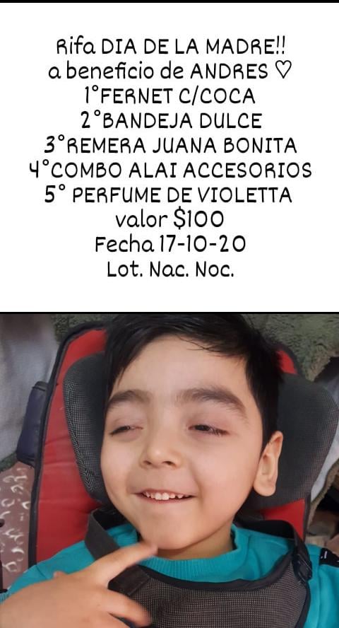 Sol51237105's tweet photo. Este 17/10 se sortea hermosos premios y con la ayuda de todos ayudamos andres ..disponemos de mercado pago ..no te quedes sin tu numerito !!! https://t.co/Hgp78etg35