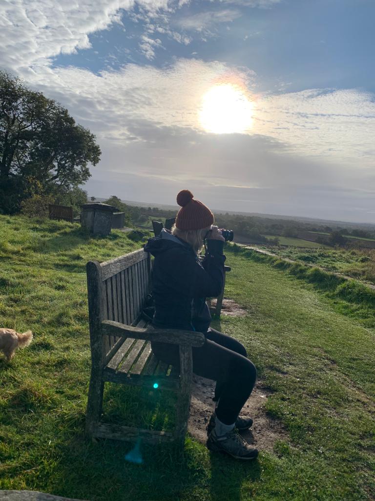 Doing the things I love, walking in the countryside and taking photos! Def helps with managing lifes ups and downs!