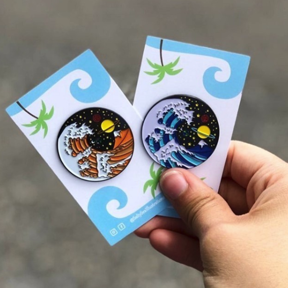 wizard_pins's tweet photo. We make creating your own custom pins easy. Reach out today to get started on your next project!⁠
⁠
Custom pin made for: @saltyseastudio1 
.⁠
.⁠
#wizardpins #pinspiration #enamelpins #pincommunity #pincollection #pinaddiction #pinlife #pingame #pindesign https://t.co/z4BwhEsbhQ