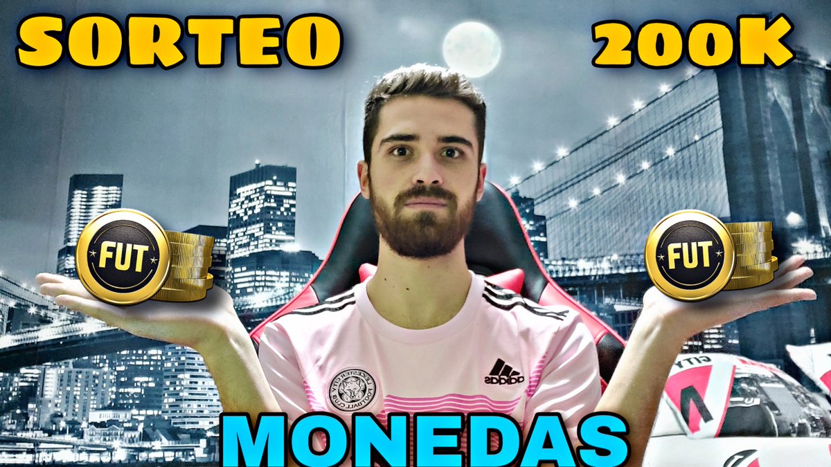 💰SORTEO 200.000 MONEDAS FIFA 21💰
(ESPECIAL 15.000 SUBS)

REQUISITOS:

❗RT A ESTE TWEET
❗SEGUIRME EN TWITTER
❗SEGUIRME EN TWITCH twitch.tv/ruben11gc
❗ESTAR EN MI CANAL DE TELEGRAM
t.me/ruben11gc

GANADOR DOMINGO 18/10 EN DIRECTO!

MUCHA SUERTE🍀