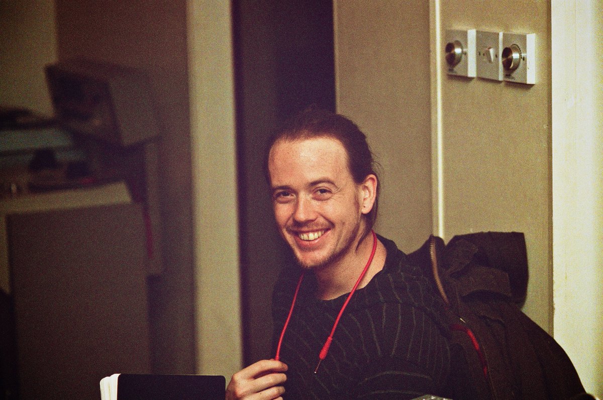 Riley the patch meister <a href="/ChurchStudios/">The Church Studios</a>  #TimsTwitterListeningParty