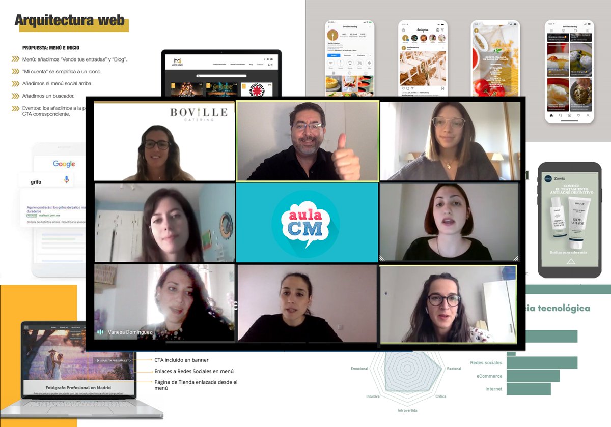 FerRubioA's tweet photo. 🚩 Me siento muy orgulloso después de ver la primera ronda de presentaciones de los Trabajos de Fin de Máster del #EquipoFreelance19 del #MasterdemarketingDigital de 
@aulaCM

Me encanta ver el esfuerzo, el trabajo y la calidad de cada uno de sus TFM 🚀

¡Enhorabuena equipo! https://t.co/L16Ny6tfS4