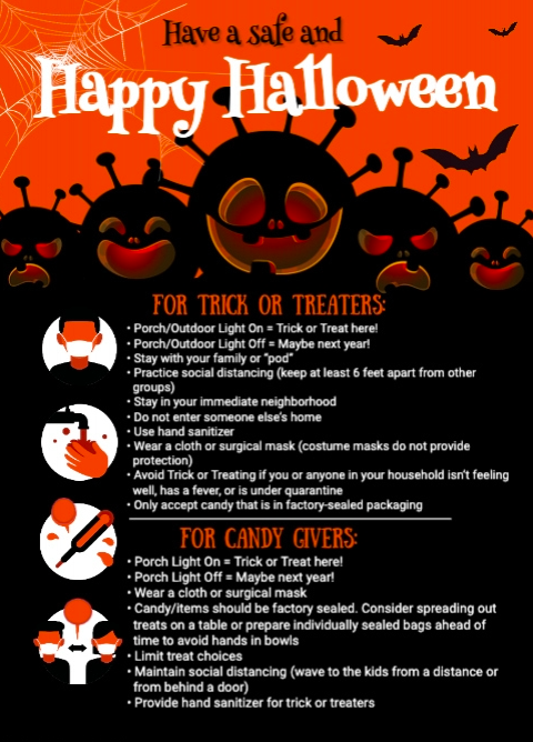VeronaTownship's tweet photo. Halloween &amp; trick or treating are still on this year. Here are some guidelines for residents so everyone can take part in the festivities as safely as possible. See below for info for those wishing to participate &amp; those who wish to opt out. More at https://t.co/kaXtYG3PZ8. https://t.co/BeAoRljcB6