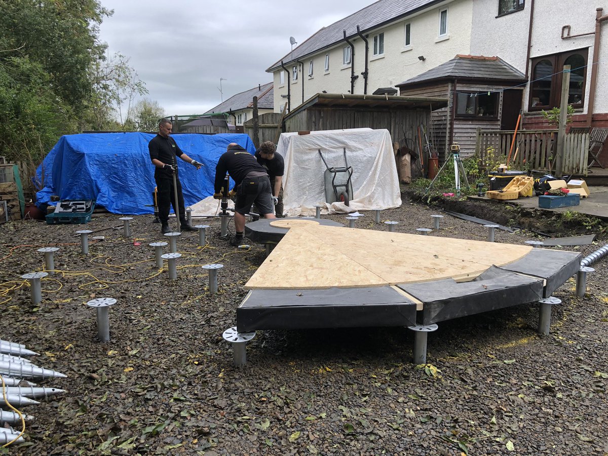 Today we had the pleasure of working with @RotundaRH in #Accrington can’t wait to see the finished article