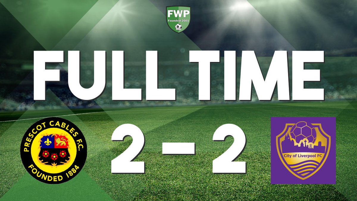 FULL-TIME: Prescot Cables 2-2 City of Liverpool <a href="/PitchingIn_/">Pitching In</a> footballwebpages.co.uk/match/2020-202…