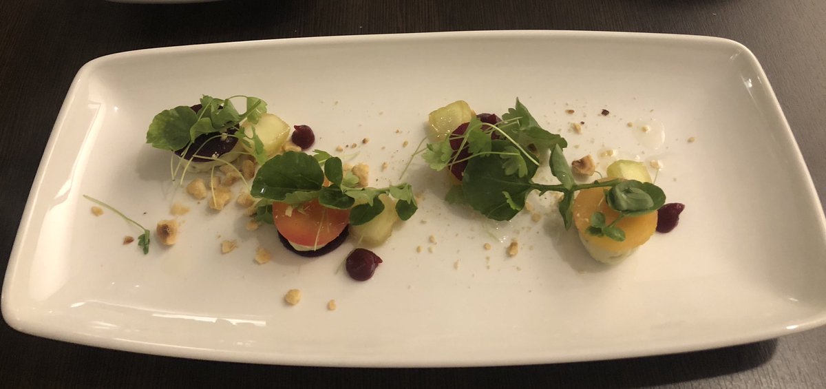 UnaMMB's tweet photo. Another excellent 6 course dinner ⁦@AcademyRestUUBS⁩ tonight. If you haven’t booked already you should! ⁦@UlsterUni⁩ ⁦@UlsterBizSchool⁩ ⁦@mairead_mcentee⁩ ⁦@Hea112⁩ ⁦@gillies_m⁩ ⁦@MHHospitality⁩ ⁦@MatthewColgan12⁩ https://t.co/W1rBGsRAX2