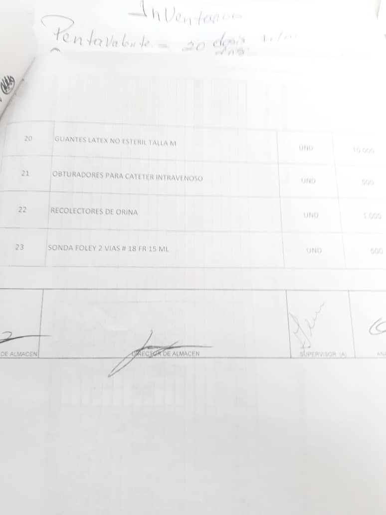 Ambparaiso's tweet photo. El Ambulatorio Francisco Salazar Meneses, le da su agradecimiento a la Presidenta de los Seguros Sociales. Magalis Gutiérrez, y a su equipo de trabajo por la dotación a este centro, de Material Médico Quirúrgico. https://t.co/kv7tQYA7AM