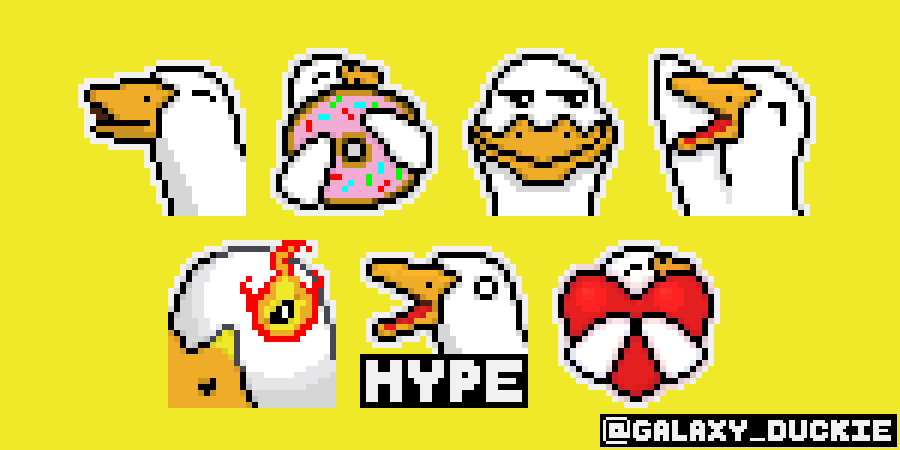 MrClefairy's tweet photo. I hear it's #PortfolioDay, so here's mine!

The internet dubbed me Mr. Clefairy, so that's my art handle 🖌️ My jam is pixel art, mostly 32x32 or under. I like drawing Pokemon, and also make emotes for a few Twitch streamers. If you like my style, I'm up for commissions! https://t.co/RCkr2tr0JH