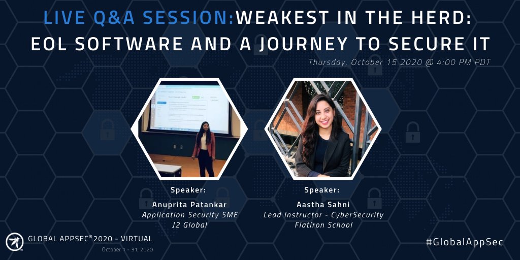 OWASP Ghana (call for online presentation is open) tweet media