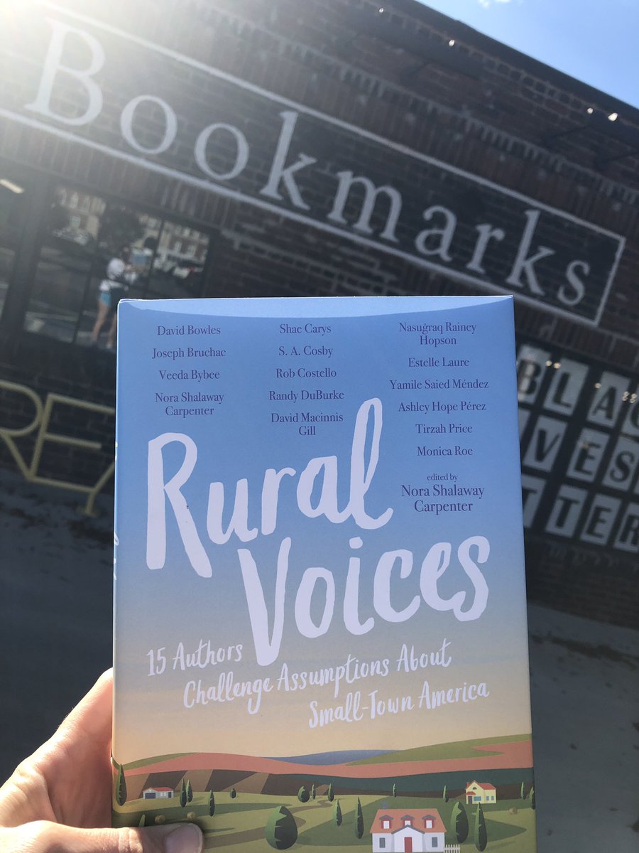 Happy Book Birthday #ruralvoices! 🥳📚@norawritesbooks @veedabybee @JosephBruchac @thunderchikin @TirzahPrice @monica_roe @YamileSMendez @CloudbusterRob @shaecarys   @DavidOBowles @starlaure @blacklionking73 @Nasugraq @ashleyhopeperez & Randy DuBurke!