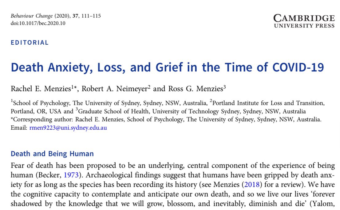 Dr Rachel Menzies tweet media