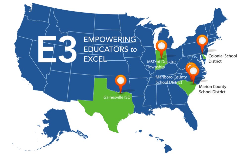 InsightADVANCE's tweet photo. In the last school year, the E3 project has directly impacted 117 school leaders, 211 teacher leaders, 1,742 teachers, and 28,251 students. Learn how in our latest research brief: https://t.co/IhRq2Gopxh.
#TXEdTuesday #PIAChat #EdStudies https://t.co/5cwpni6tUR